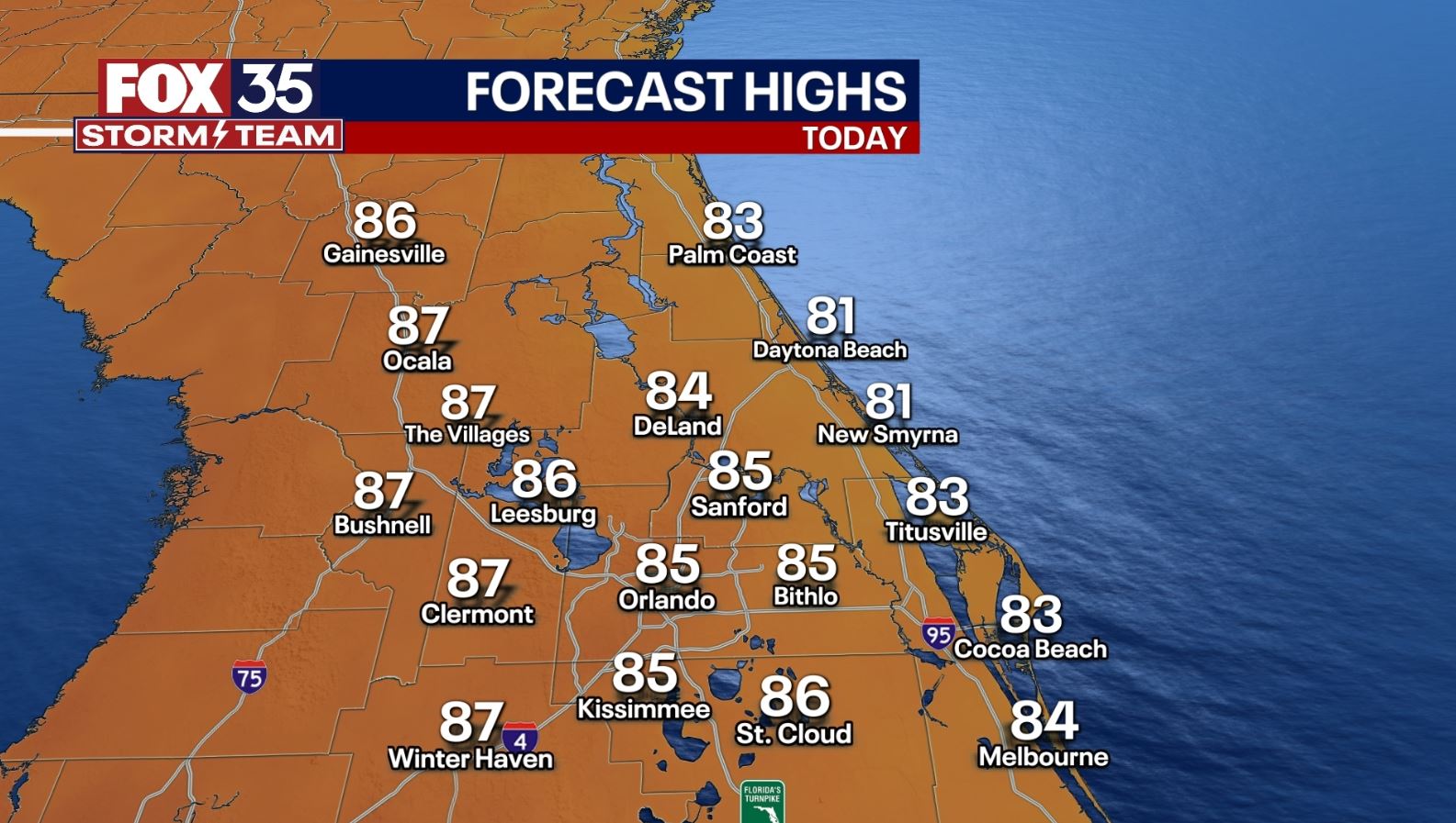 Orlando Weather Forecast: October 28, 2023