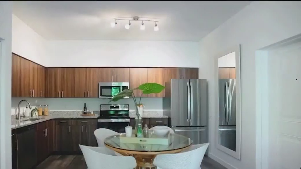 Lego like blocks used to build homes