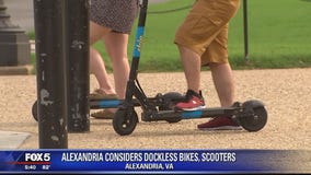 City of Alexandria considering pilot program for dockless bikes, scooters
