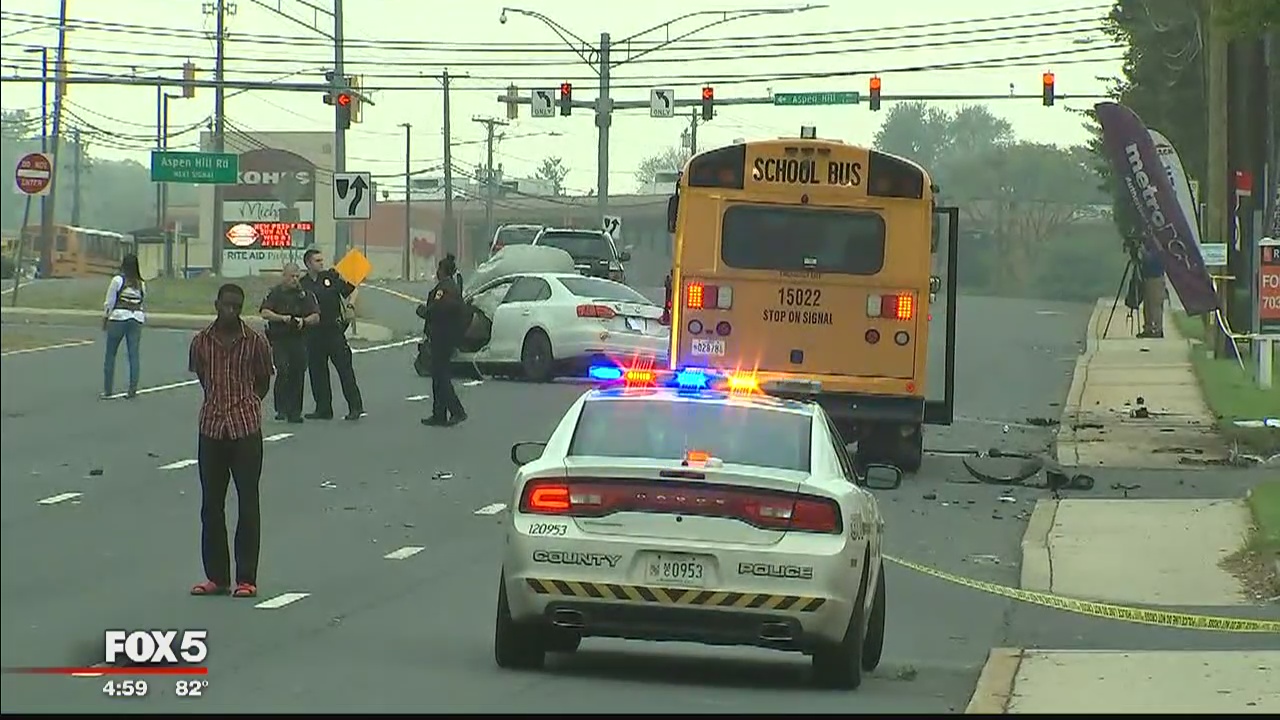 Multiple pedestrians, including high school students, struck by vehicle in Aspen Hill