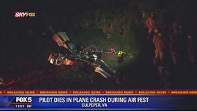 Pilot taking part in Culpeper Air Fest dies in small plane crash at Culpeper Regional Airport