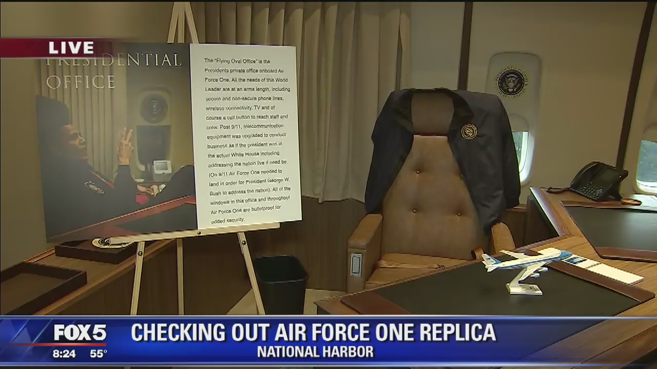 Air Force One replica tour