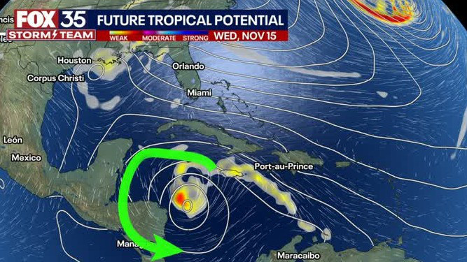 Eyes on Caribbean for possible system