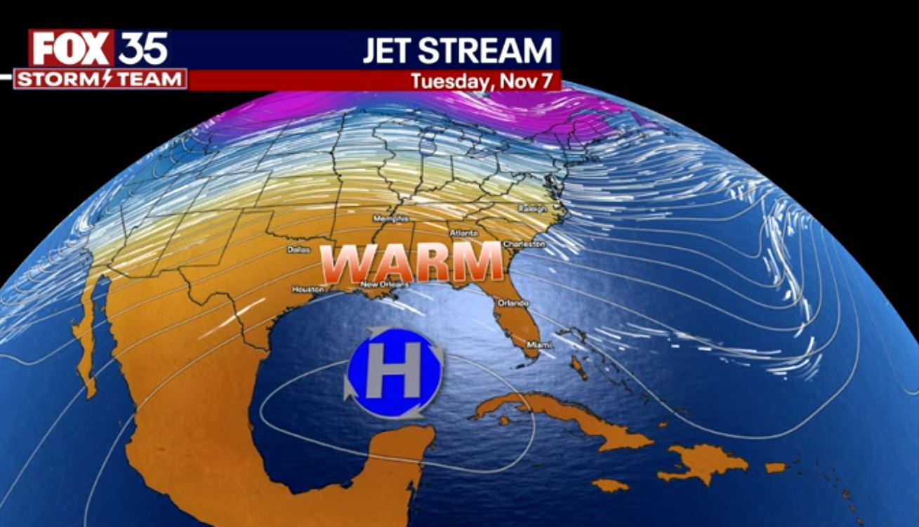 Orlando Weather Forecast; Nov. 7, 2023