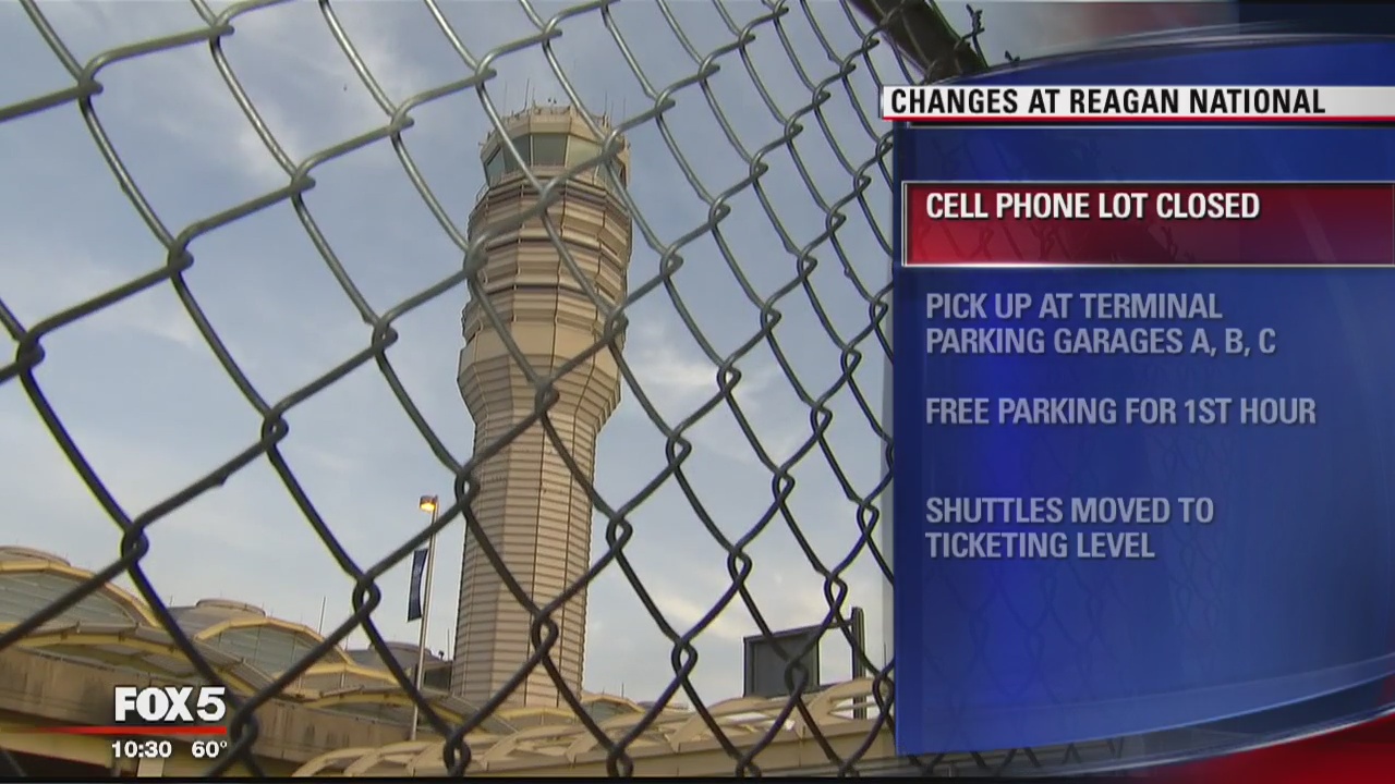 Construction project causing traffic issues at Reagan National Airport