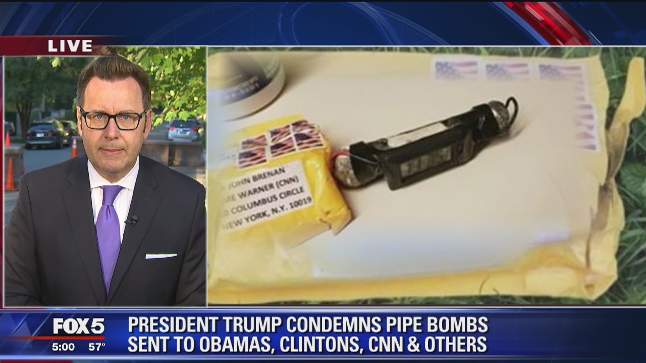 Suspicious packages sent to influencial politicians around the country