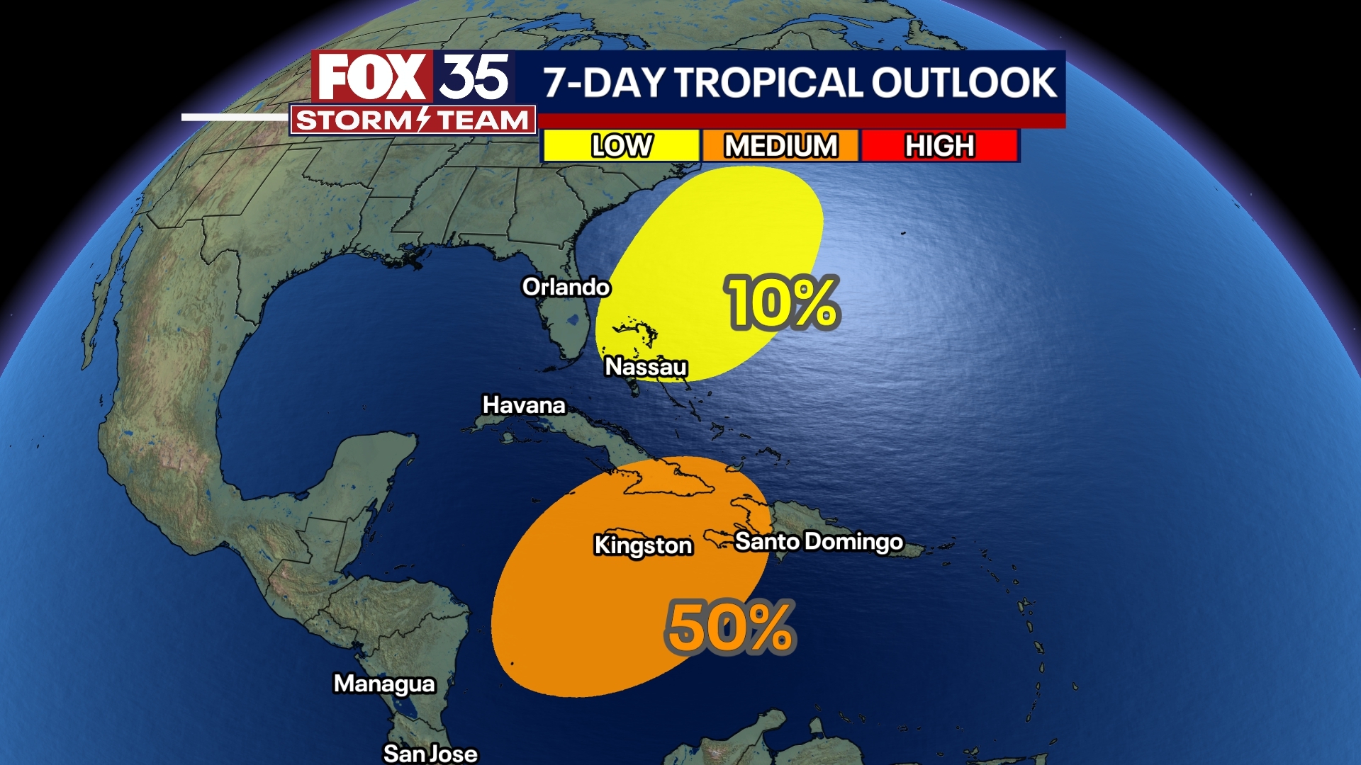 Tropical system to develop near Florida