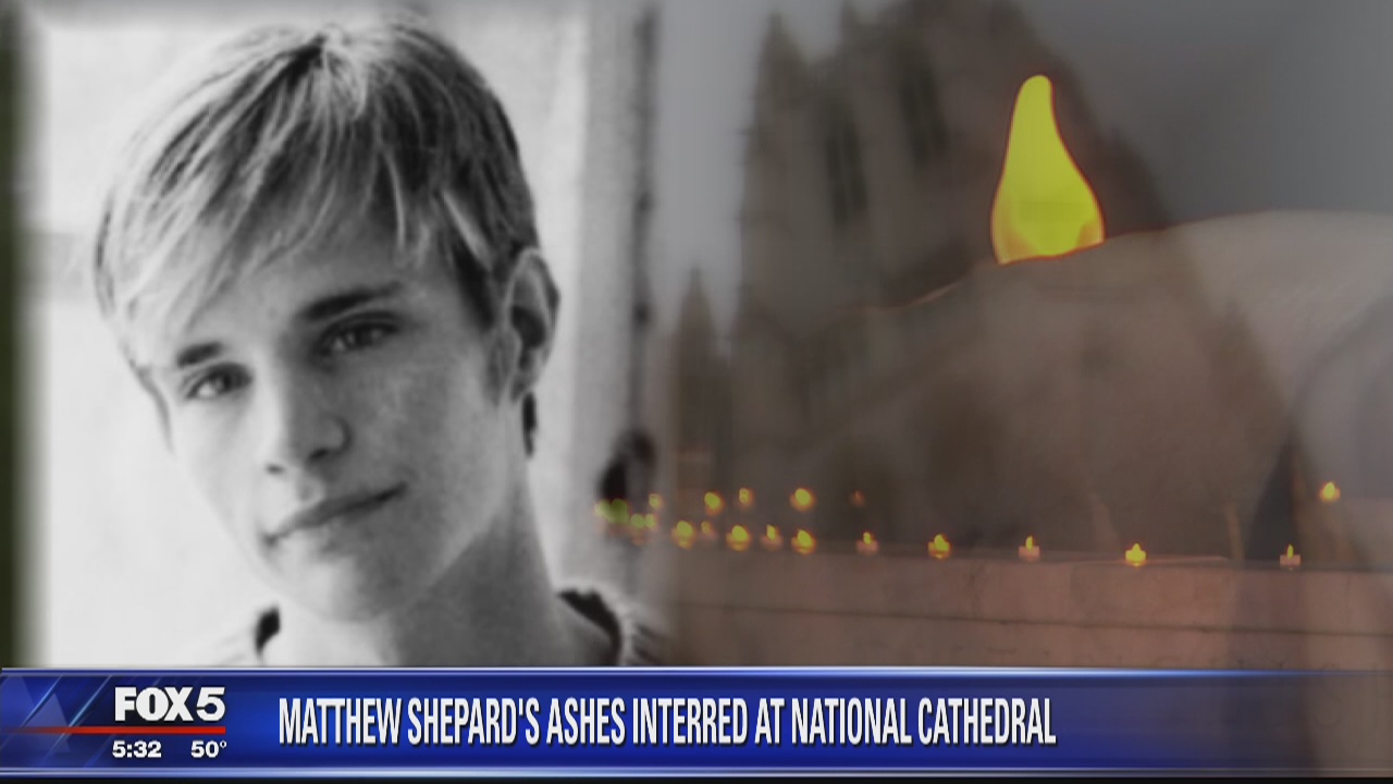 Matthew Shepard, symbol for gay rights, laid to rest in DC