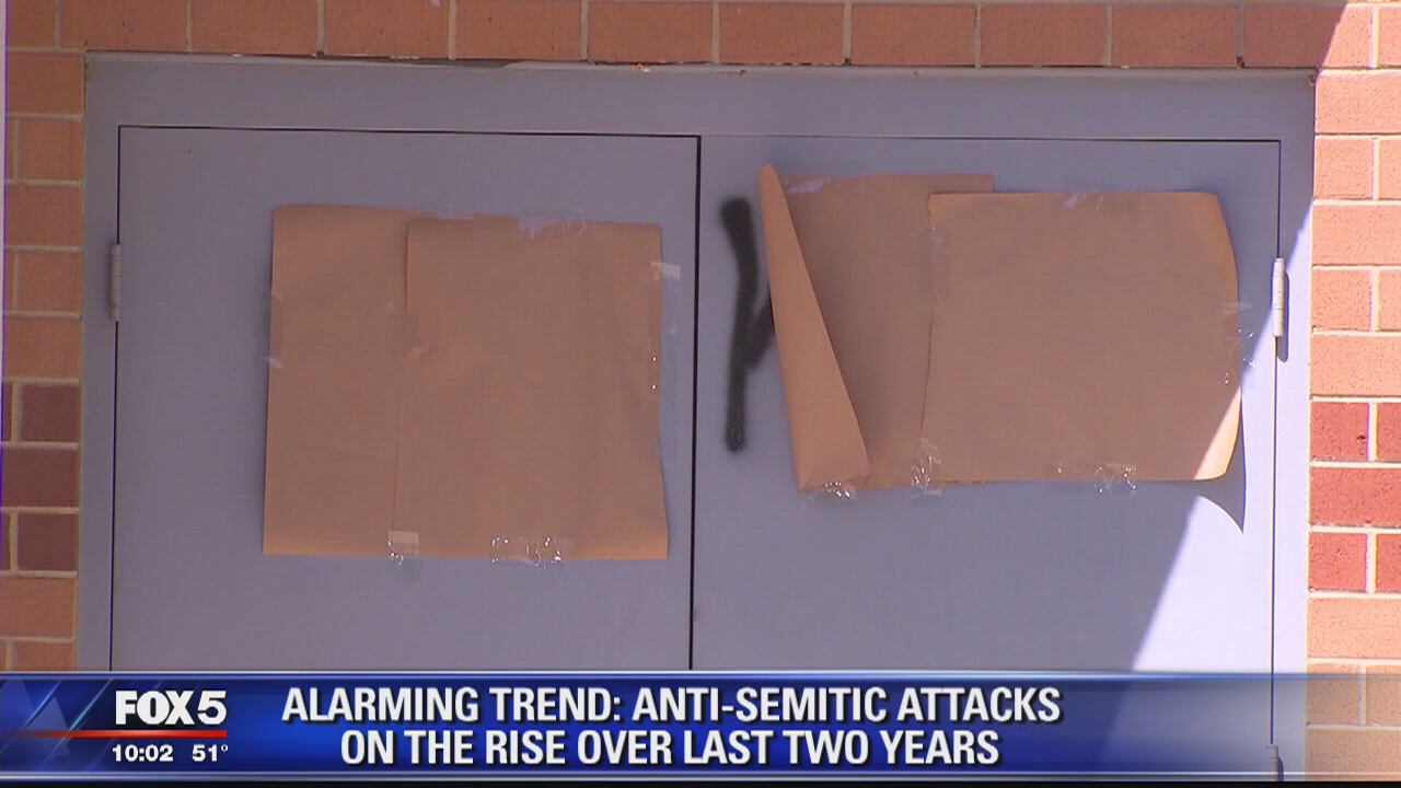 Anti-Semitic incidents on the rise since 2016