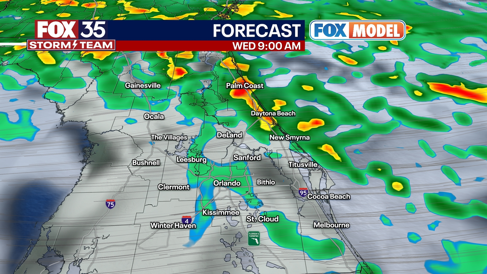 Orlando Weather Forecast: November 15, 2023