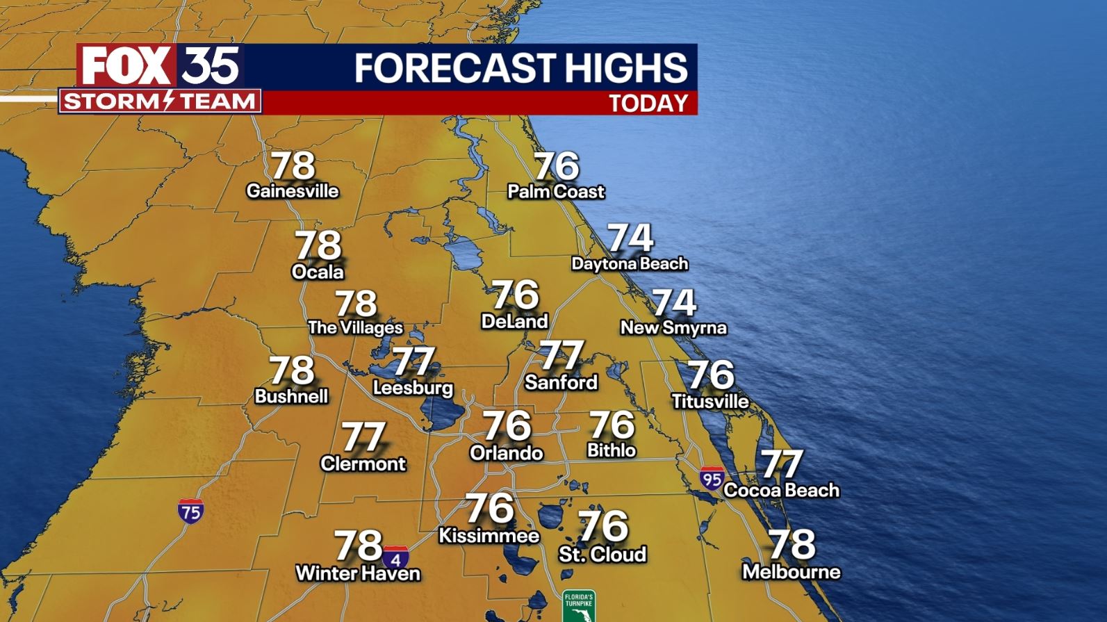 Orlando Weather Forecast: November 18, 2023