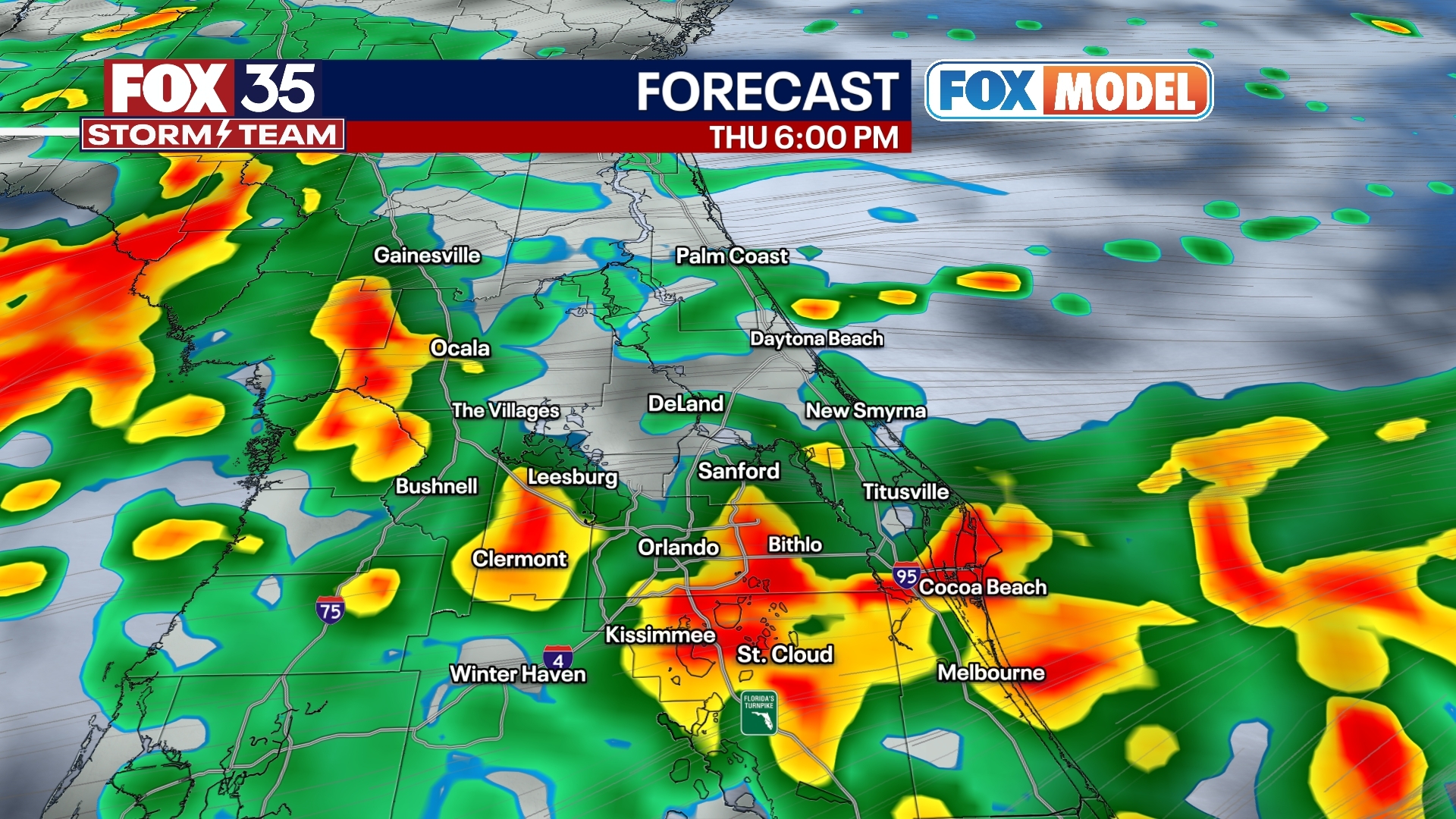 Thursday is a FOX 35 Weather Impact Day