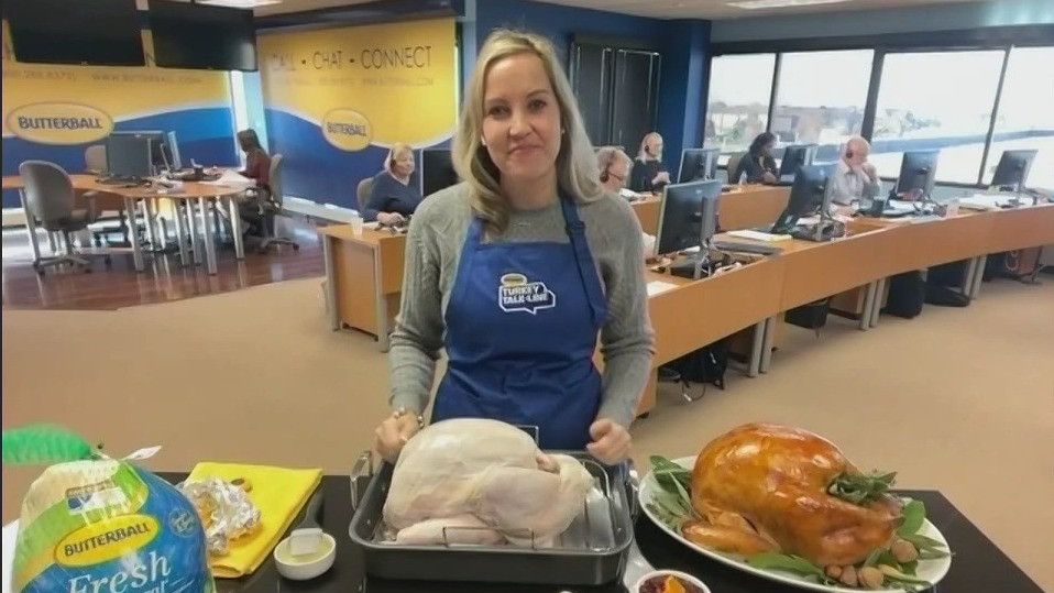 Preparing to cook your turkey dinner