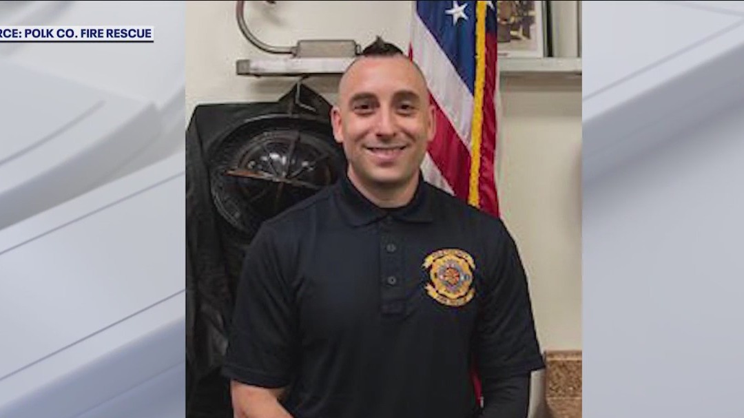 Firefighter killed in fiery I-4 crash