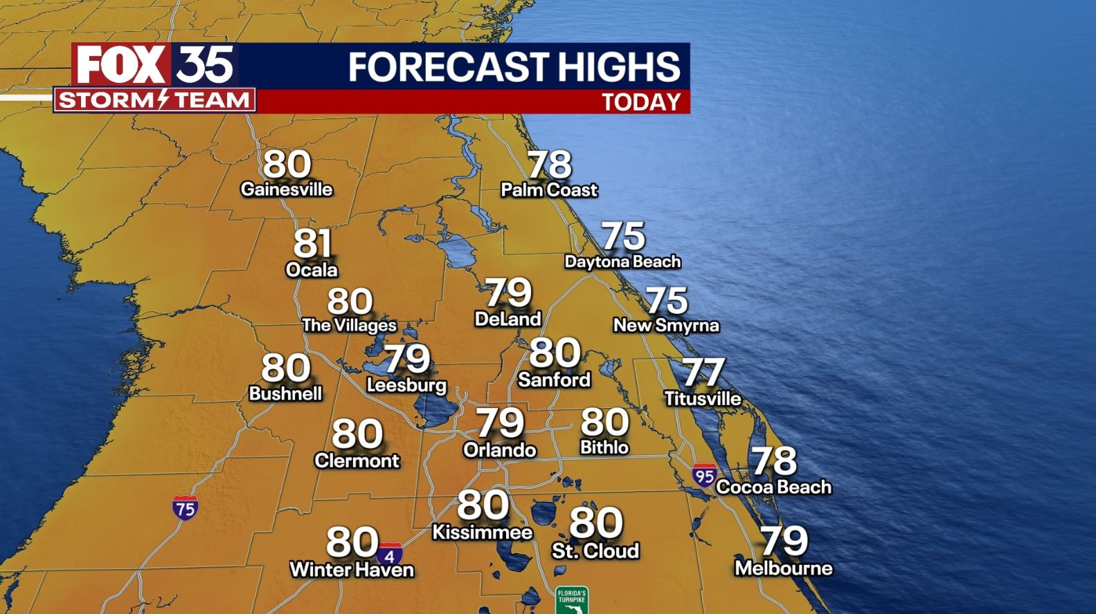 Orlando Weather Forecast: November 19, 2023