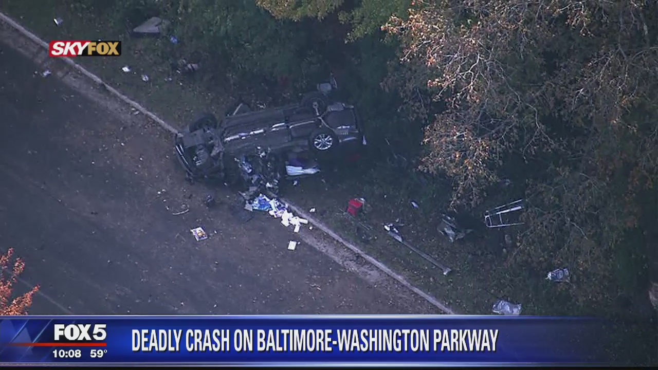 58-year-old Florida woman killed in crash on Baltimore-Washington Parkway
