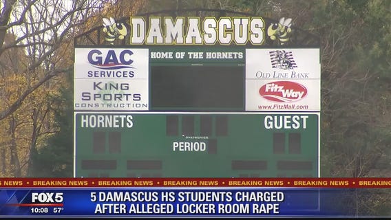 5 Damascus High School students charged after alleged Halloween locker room sexual assault incident