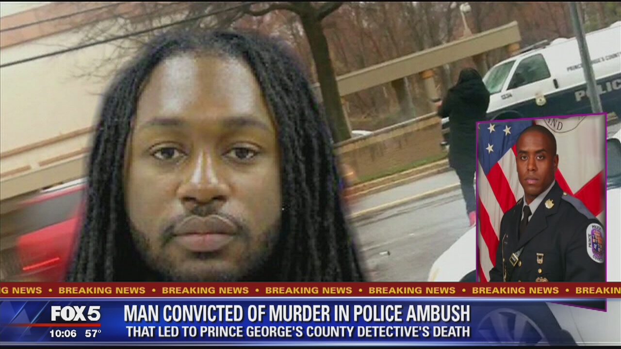 Man found guilty in police station attack where Prince George's County detective was killed
