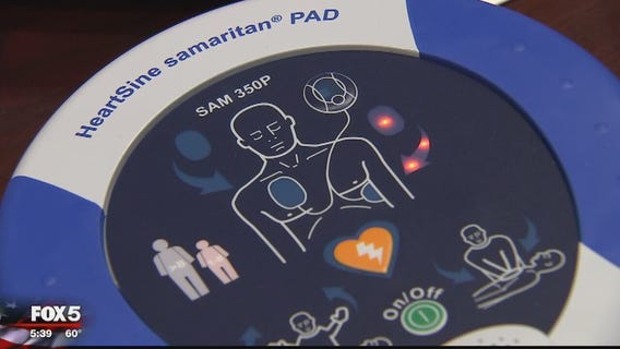 Poll worker, voters, first responders help save man after he suffers heart attack at polling station