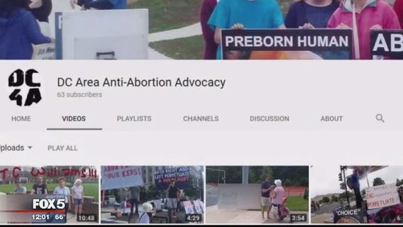 Anti-abortion activists protest outside Virginia schools, record students