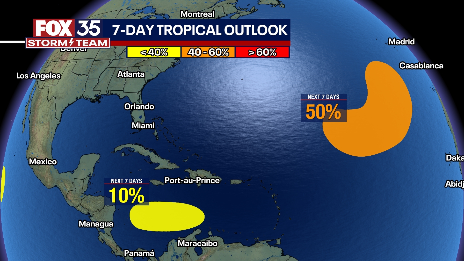 NHC ups chances for system in Atlantic