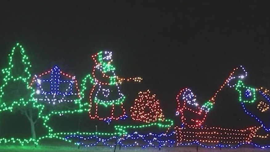 Sheriff steps in to save annual light festival