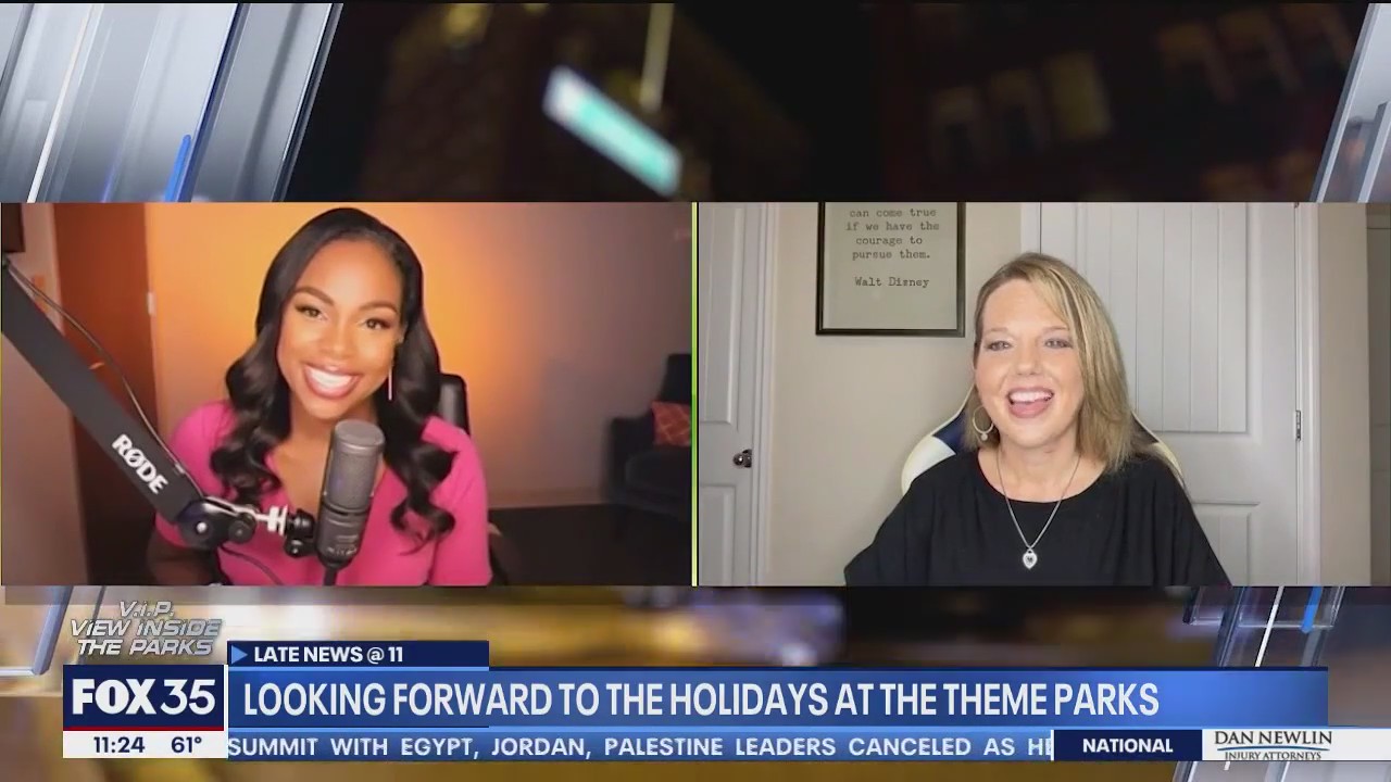 Holidays at Orlando theme parks