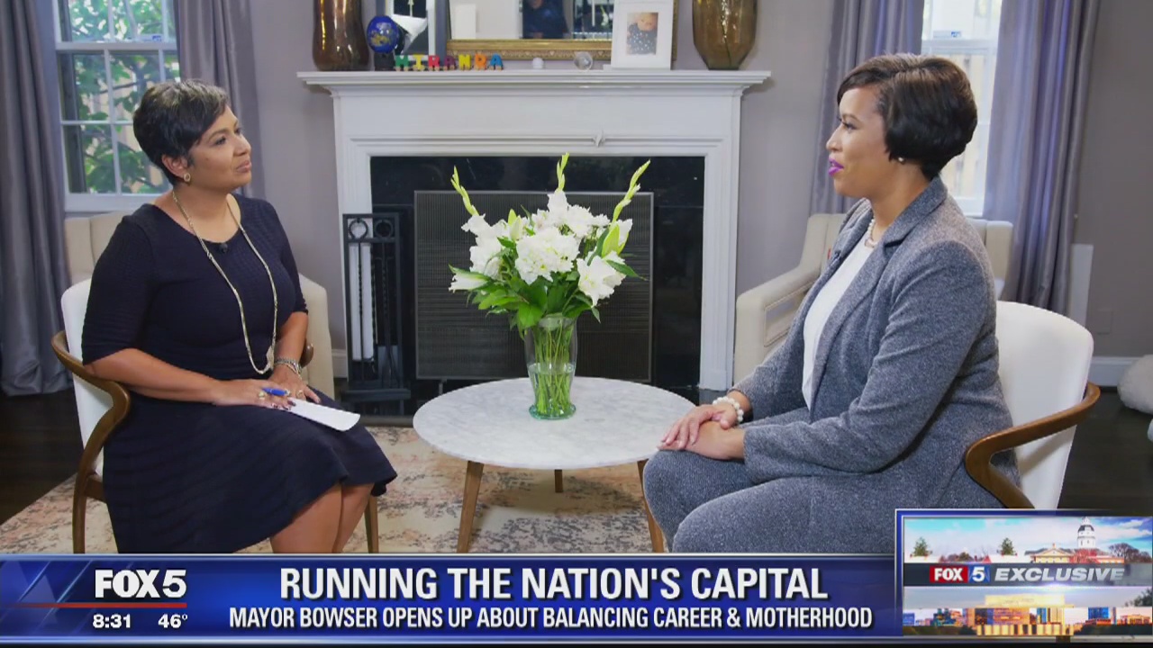 Muriel Bowser opens up about balancing mayoral duties with motherhood