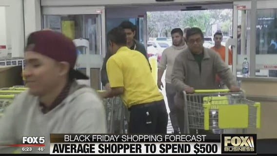 Black Friday shoppers expected to spend $500 on average