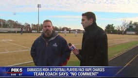 Damascus varsity team pressing on after sex assault arrests; coach declines to comment