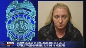 West Virginia woman charged with murdering mother, sister in McLean home, Fairfax County police say
