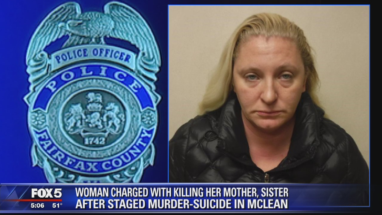 West Virginia woman charged with murdering mother, sister in McLean home, Fairfax County police say