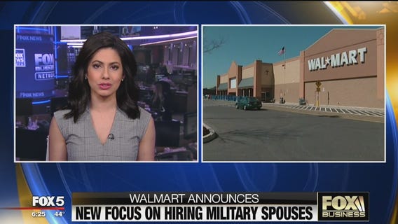 FOX BEAT: Walmart to focus on hiring military spouses
