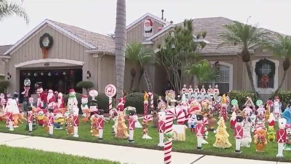 Extreme Christmas home in Melbourne
