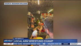 Florida arm wrestling champ talks how to win competitions