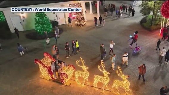 Winter Wonderland at World Equestrian Center