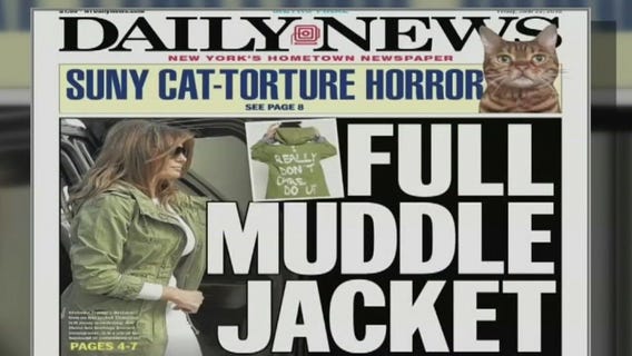 First lady's message