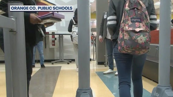 OCPS testing weapon detectors