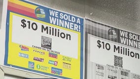 People line up for lotto at 'lucky' store