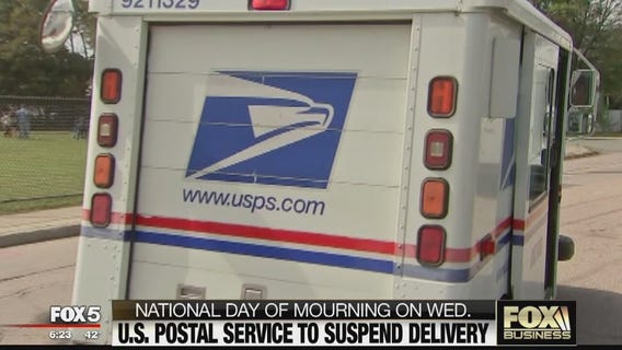 FOX Business Beat: US Postal Service Suspends Delivery; Apple Online Store
