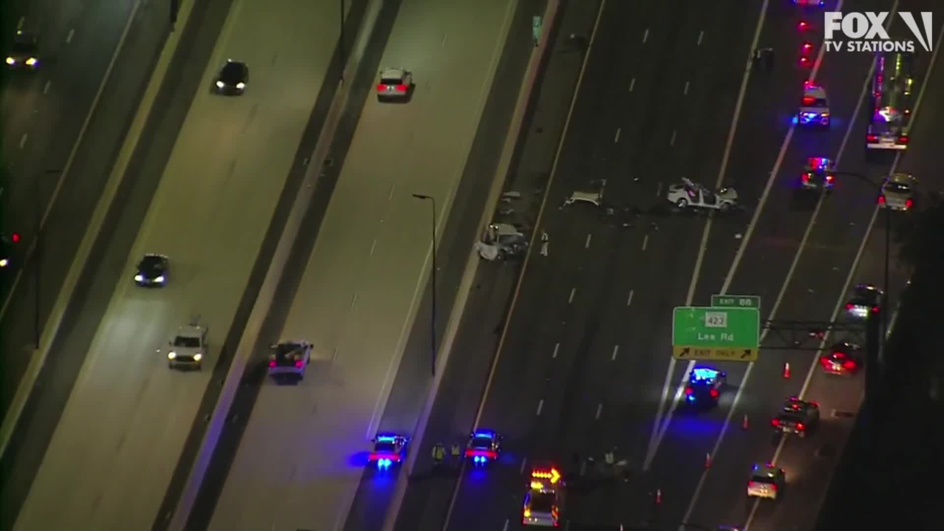 Chopper video: Deadly crash shuts down I-4 | FOX 35 Orlando