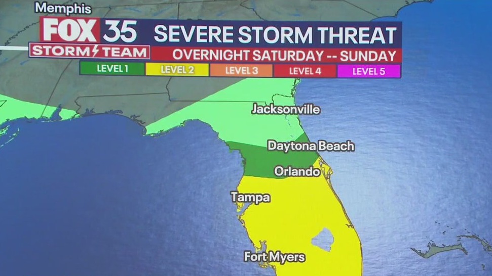 Tracking severe weekend weather threat