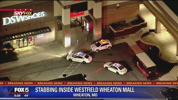 Person stabbed at Westfield Wheaton mall, police say
