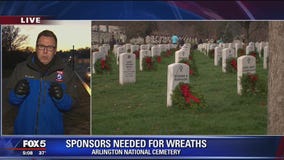 Volunteers, sponsors needed to lay wreaths at Arlington National Cemetery