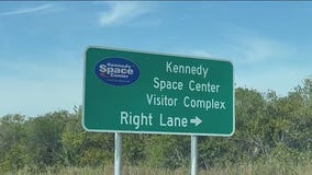 People turned away from Space Center during launch