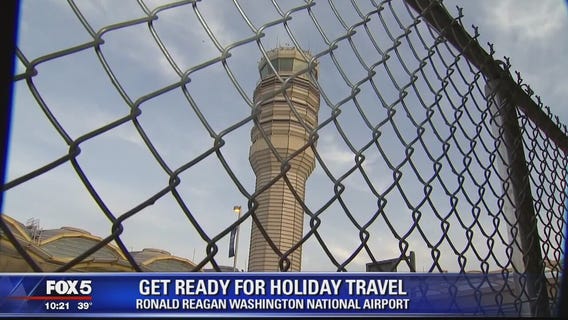 Beware of possible delays during holiday travel at Reagan National Airport as construction project continues