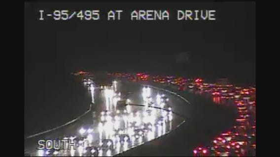 Rain causing delays on the roads and in the skies for the holiday getaway