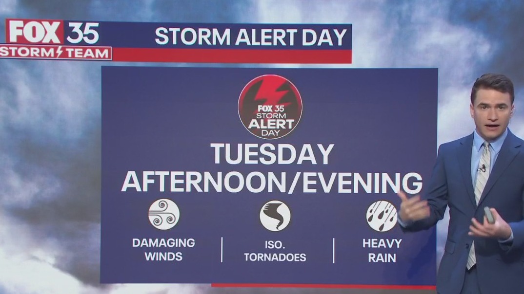 Strong cold front headed to Central Florida this week