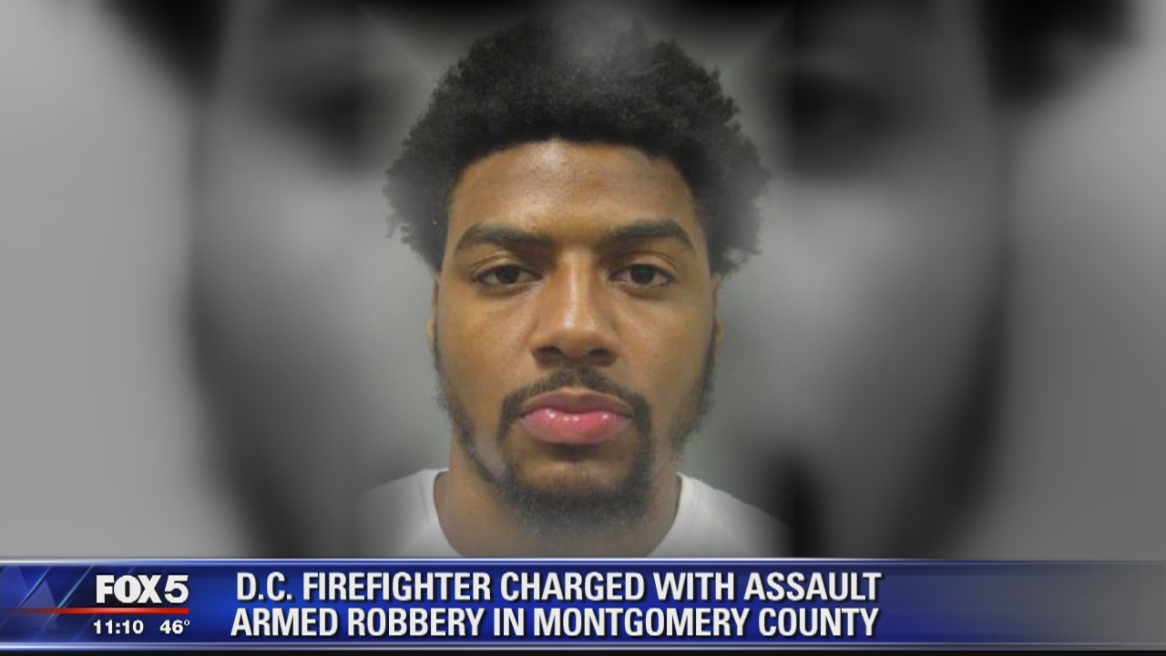 DC firefighter accused of robbing person of $700 sneakers while armed in Montgomery County