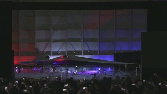NASA unveils super quiet X-59 supersonic jet